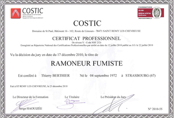 Réalisation 6 de THIERRY BERTHIER (RAMONAGE THIERRY BERTHIER)